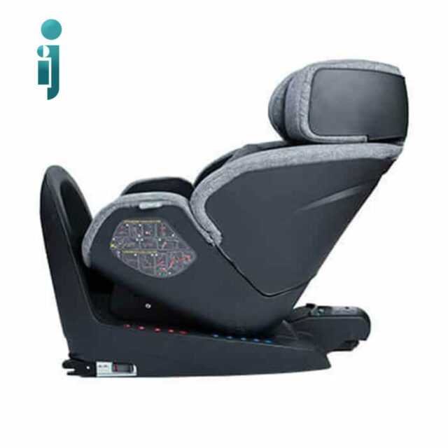 صندلی ماشین کاپلا مدل Capella CP018 مجهز به کمربند بالایی و ایزوفیکس می‌باشد.