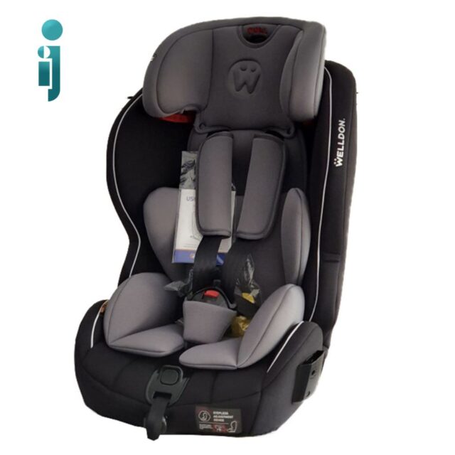 صندلی ماشین ولدون مدل Welldon 4523 به ایزوفیکس مجهز است و تا ۳۶ کیلوگرم ظرفیت تحمل وزن کودک را دارد.