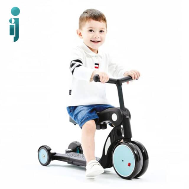 اسکوتر چیپولینو مدل all ride .2 قابلیت استفاده بصورت سه‌چرخه