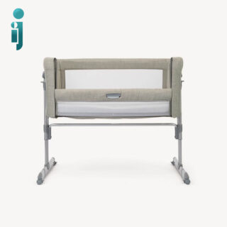 تخت کنار مادر جویی مدل joie roomie glide 3 اتصال ساده تخت با یک بند و گیره ساده به تخت والدین