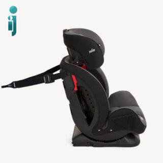 صندلی ماشین جویی مدل joie stages fx 4 دارای تهویهٔ روکش جانبی و پارچه‌های قابل‌تنفس