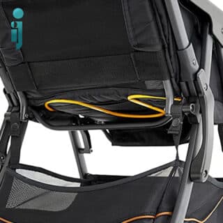 کالسکه مسافرتی جویی مدل joie air drift flex .4 دارای کمربند ایمنی ۵ نقطه‌ای
