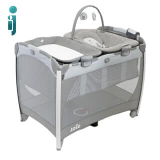 تخت و پارک جویی مدل joie excursion p2 دارای میز تعویض
