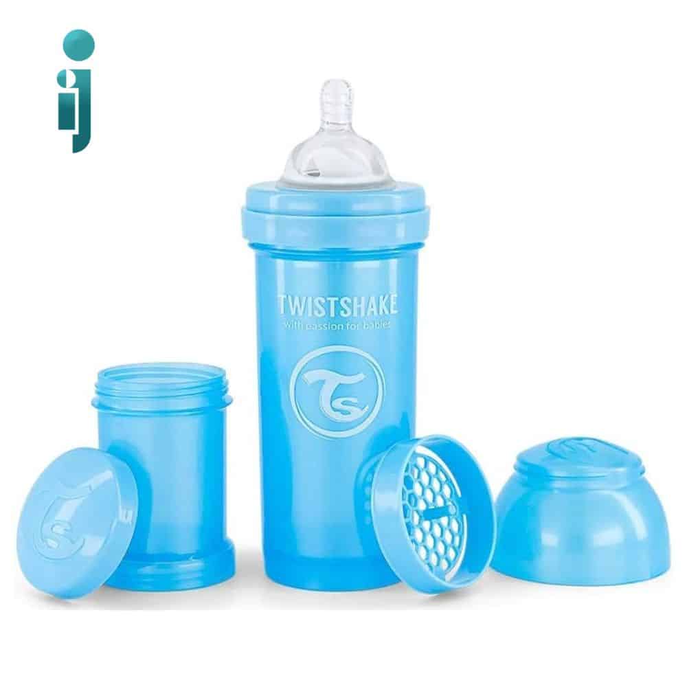 ‫شیشه شیر تویست شیک مدل‬ ‫Twistshake ‬ ‫260 میلی لییتر‬ ‫۱ عددی آبی صدفی