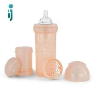‫شیشه شیر تویست شیک مدل‬ ‫Twistshake ‬ ‫260 میلی لییتر‬ ‫۱ عددی‬ شامپاینی صدفی