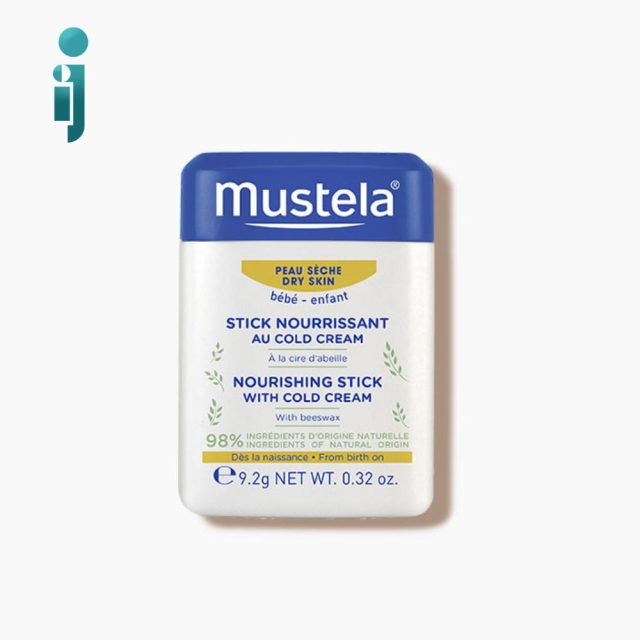 کرم سرد مغذی موستلا مدل‬ ‫Mustela Stick Nourrissant‬ ‫9گرم‬ گلبهی