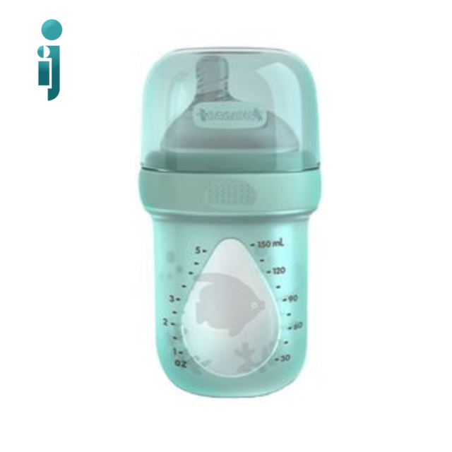 ‫شیشه شیر بی بی سیل مدل‬ ‫Babisil SILBOTTLE 5 G‬ ‫150 میل‬ ‫۱ عددی‬ سبز