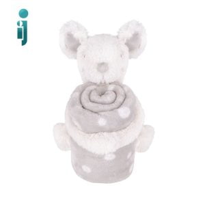 پتو و عروسک کیکابو مدل‬ ‫Kikkaboo Joyful Mice‬