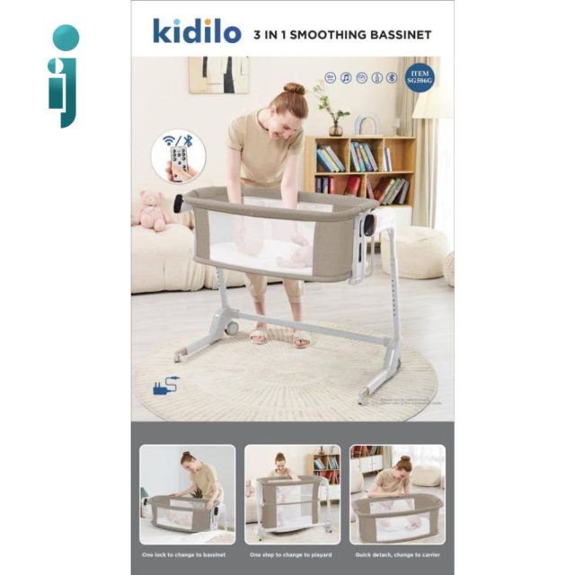 ‫تخت و پارک ۳کاره کیدیلو مدل‬ ‫Kidilo SG506G‬ در حالت های مختلف