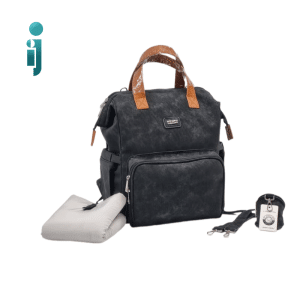 ‫ساک لوازم کیو زد مامی بگ مدل‬ ‫Qz Mommy Bag Luxury ‬ مشکی