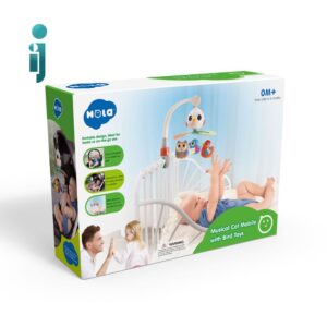 ‫آویز 360 درجه هولا مدل‬ ‫Hola Musical cot mobile with bird toys
