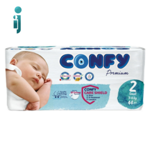 پوشک نوزاد کانفی سایز ۲ مدل‬ ‫Confy ‬ ‫۴۴ عدد‬ی