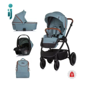 ‫سرویس کالسکه ۳۶۰ درجه چیپولینو مدل‬ ‫Chipolino prestige 3 in 1‬