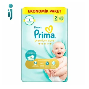 پوشک بچه پریما Prima سایز2 بسته 60 عددی لهستانی