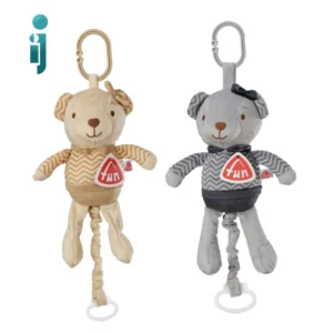 آویز نخ کش موزیکال بیبی فان مدل‬ خرس ‫Babyfun ‬