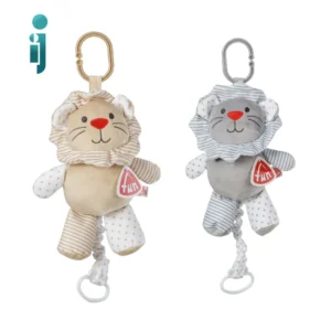 ‫آویز نخ کش موزیکال بیبی فان مدل‬ شیر ‫Babyfun ‬