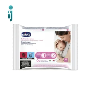 ‫دستمال مرطوب استریل کننده و تمیزکننده سینه چیکو مدل‬ ‫Chicco ‬ ‫16 عددی ‬